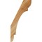 Ekena Millwork 6"W x 12"D x 24"H Olympic Rough Sawn Knee Brace, Western Red Cedar BRC06X12X24OLY00RWR - alternate 3